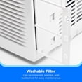 thumbnail image 6 of Midea 6,000 BTU Easy Cool Electronic Window Air Conditioner with Remote Control, 6 of 12