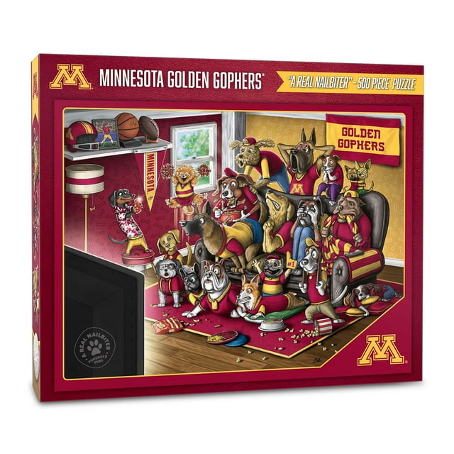YouTheFan NCAA Purebred Fans 500pc Puzzle, Assorted Teams