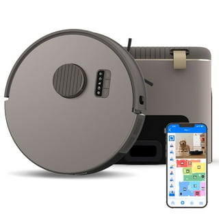 bObsweep Bio Self-Emptying Robot Vacuum & Mop with 100-Day Dock, and Activated Bio-Based Plastic Charcoal Odor Filtration
