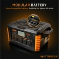 thumbnail image 4 of 2,000 Watt Wattbricks Energy Inc. MP2000 Portable Power Station Solar Generator, 4 of 7
