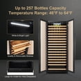 thumbnail image 5 of Lanbo 32 Inch Dual Door Wine Cooler, 5 of 8