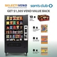 thumbnail image 7 of Selectivend WS5000 40 Selection Snack Vending Machine with Card Reader, 7 of 16