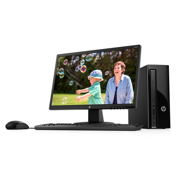 Windowsデスクトップ HP Core i3 7100 4GB 500GB Windows11 HP Desktop Bundle with 22
