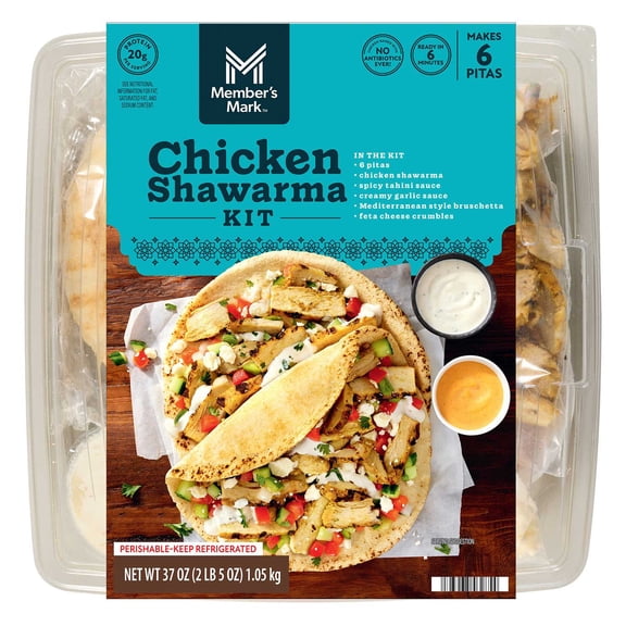 Member's Mark Chicken Shawarma Kit, 37 oz.