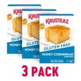 thumbnail image 1 of Krusteaz Gluten Free Honey Cornbread & Muffin Mix, 15 oz., 3 pk., 1 of 9