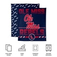 thumbnail image 6 of Logo Brands Ole Miss Rebels 60"x70" Super Plush Blanket, 6 of 7