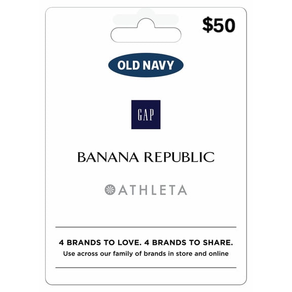 GAP Options $50 Gift Card