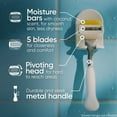 thumbnail image 4 of Venus Comfortglide Women's Razor, 5 Blade, Handle + 10 Cartridges, 4 of 11