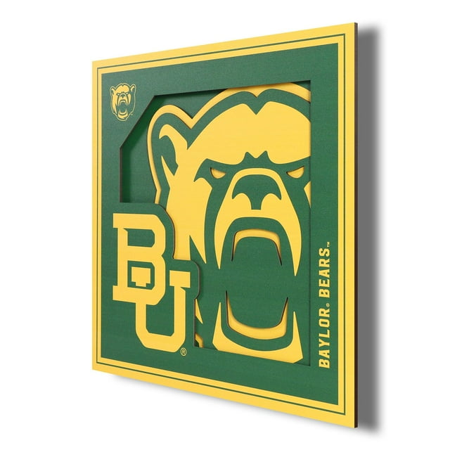 YouTheFan NCAA 3D Logo Series Wall Art - 12x12