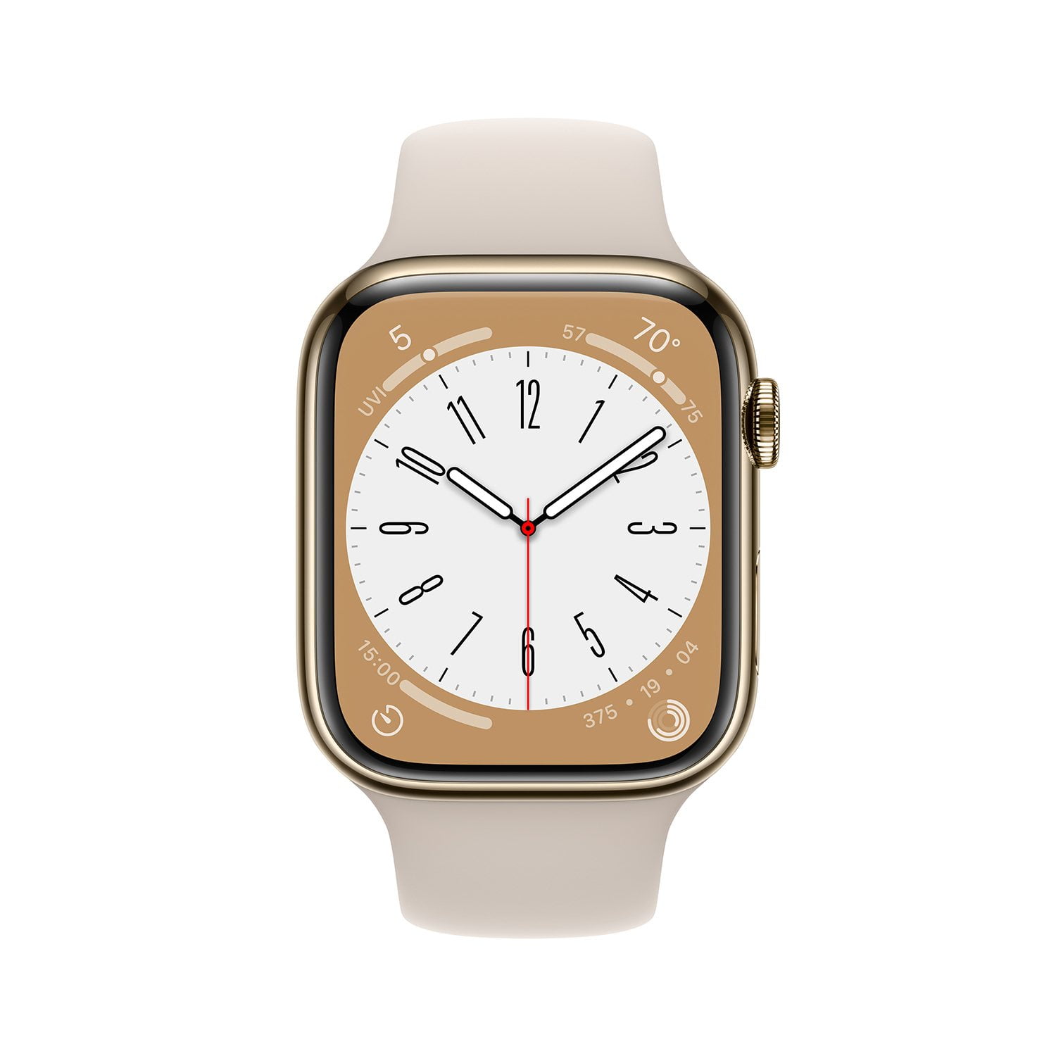 Apple Watch Series 8 GPS + Cellular 45mm Stainless Steel Case with 
