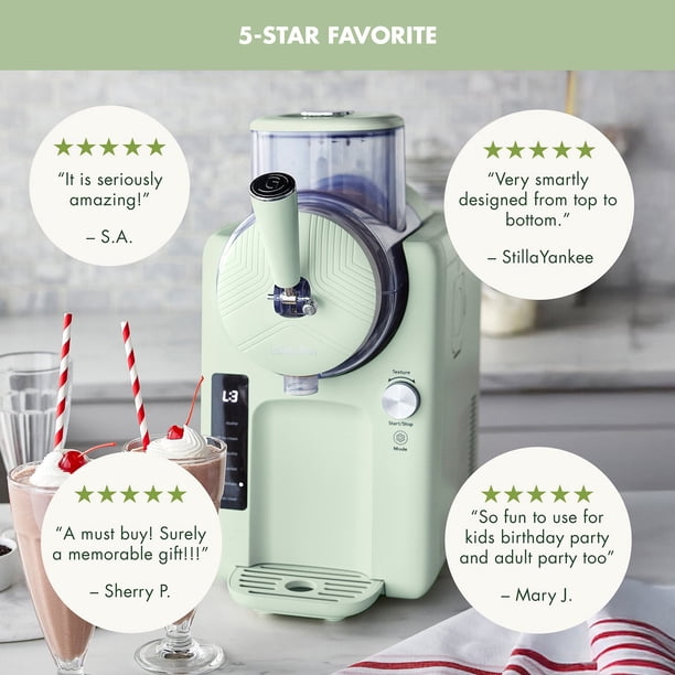 GreenPan Frost 15-in-1, Ice Cream Maker & Slushie Machine
