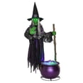 thumbnail image 4 of Member's Mark 6.5' Pre-Lit Animated Floating Witch, 4 of 6