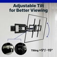 thumbnail image 4 of Member's Mark Full Motion Extended TV Wall Mount with Articulating Dual Swivel Arms for 32"-100" TVs, 4 of 13