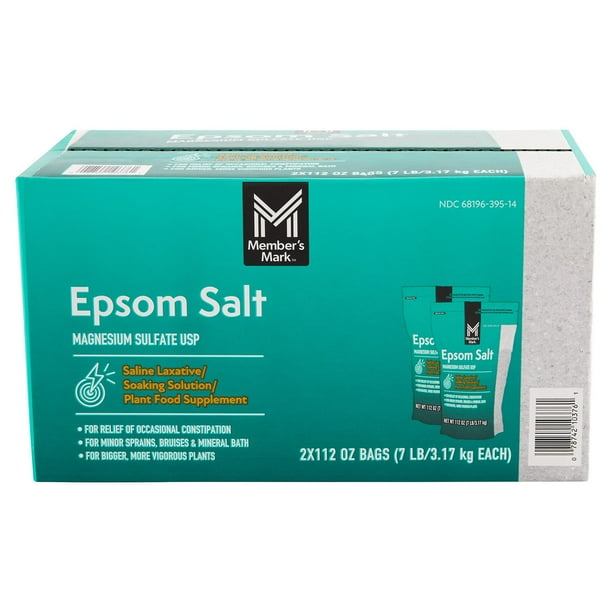 Member's Mark Epsom Salt, 7 lbs., 2 pk