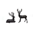 thumbnail image 2 of Member's Mark Carved Deer, Set of 2, 2 of 3
