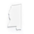 thumbnail image 2 of Lark Porcelain State-Shaped Bake & Serve Dish, Choose State, 2 of 5