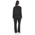 thumbnail image 3 of DKNY Women's Hi-Lo Crewneck Sweatshirt, 3 of 7