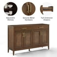 thumbnail image 4 of Crosley Furniture Milo Modern Sideboard Buffet Storage Cabinet, 4 of 14