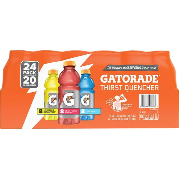 Gatorade Sports Drinks Variety Pack, 20 fl. oz., 24 pk.