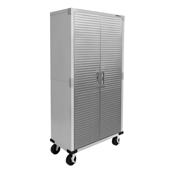 Seville Classics UltraHD Storage Cabinet, 36" W x 18" D x 72" H