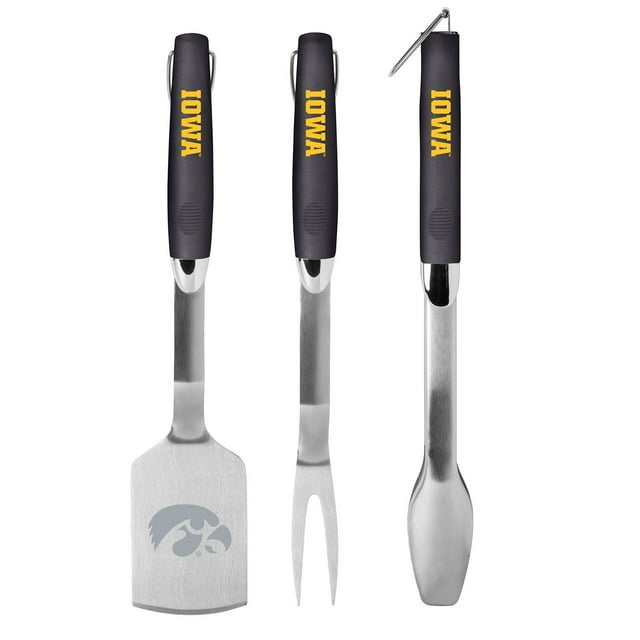 NCAA 3 pc. Stainless Steel Grill Set