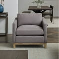 thumbnail image 3 of Newfield Upholstered Wood Base Accent Chair, Assorted Colors, 3 of 5
