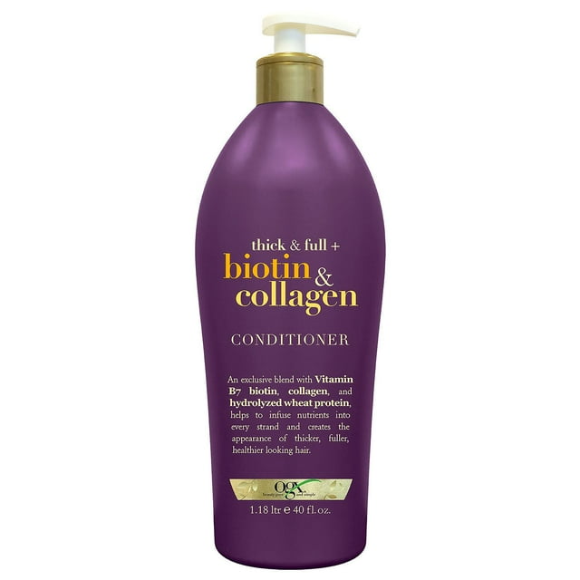 OGX Thick & Full + Biotin & Collagen Conditioner, 40 fl. oz.