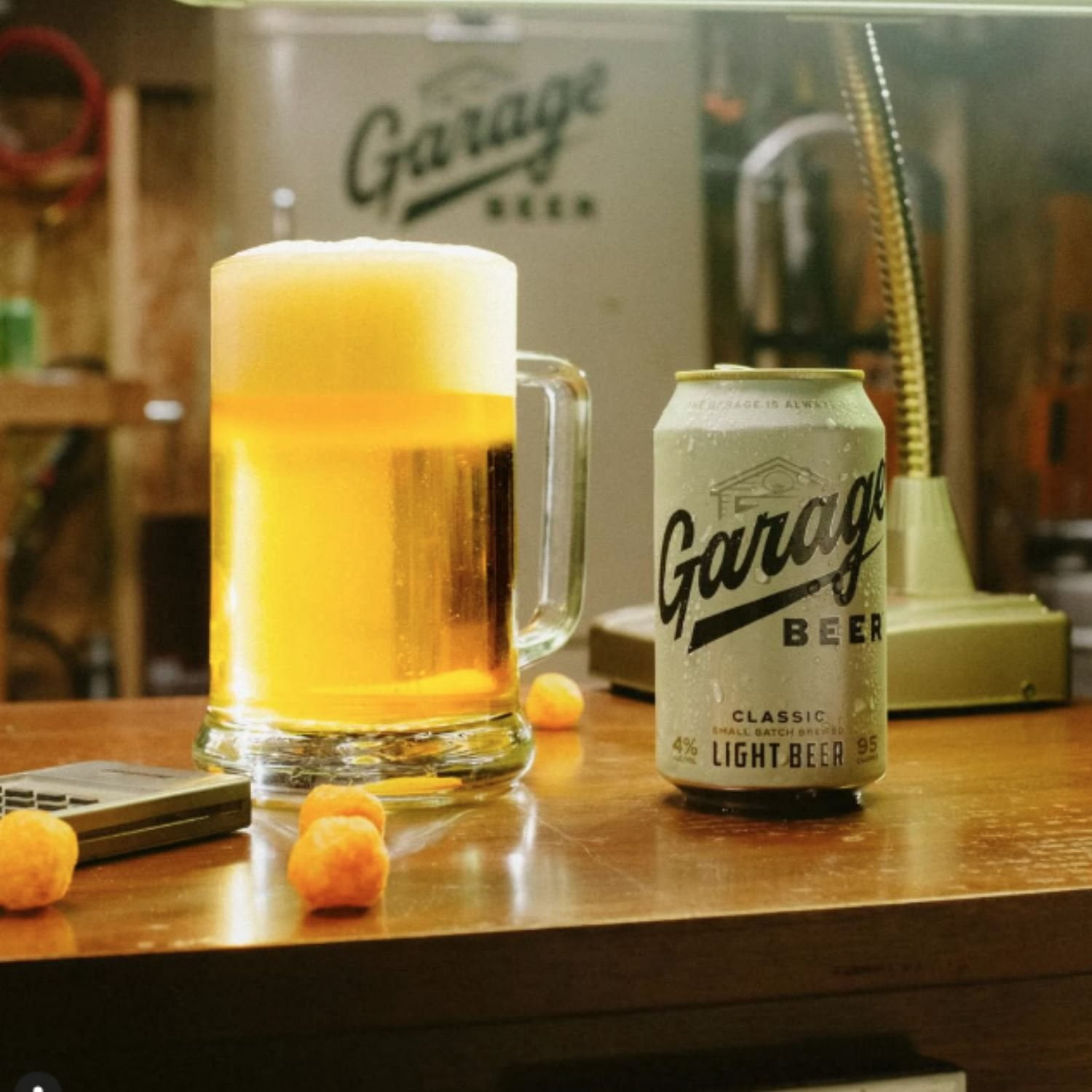 Garage Beer Light Lager Beer, 12 fl. oz. can, 12 pk. - Samsclub.com