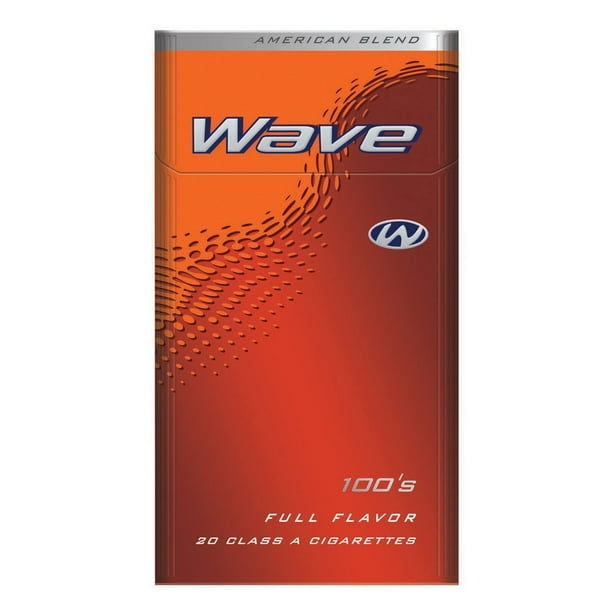 cigarette wave Wave Full Flavor 100's Box 20 ct., 10 pk