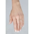 thumbnail image 6 of Round Cut Semi Eternity Diamond Band in 14K Gold, 6 of 6