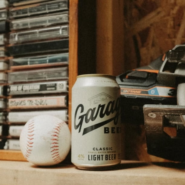 Garage Beer Light Lager Beer, 12 fl. oz. can, 12 pk. - Samsclub.com
