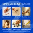 thumbnail image 10 of Clorox Disinfecting Cleaning Wipes, Bleach Free, Fresh Scent and Crisp Lemon, 5 pk., 425 Wipes Total, 10 of 11