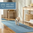 thumbnail image 4 of Town & Country Basics Pax Herringbone Textured Machine Washable Area Rug, Assorted Sizes and Colors, 4 of 13