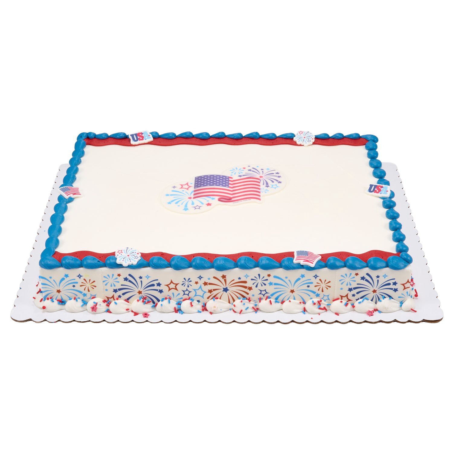 Member's Mark Patriotic Half Sheet Cake