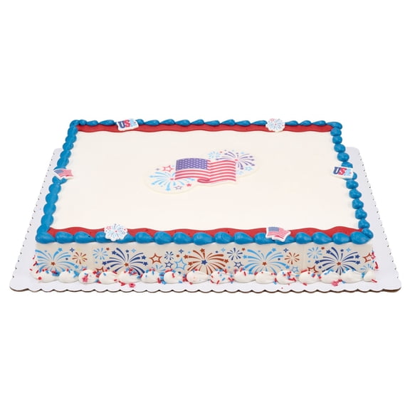Member's Mark Patriotic Half Sheet Cake