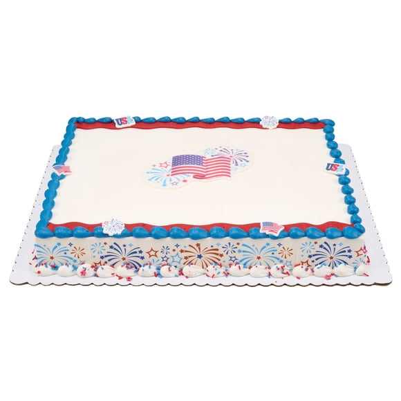 Member's Mark Patriotic Half Sheet Cake