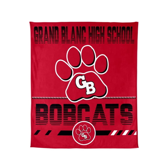Logo Brands Grand Blanc High School 60"x70" Super Plush Blanket