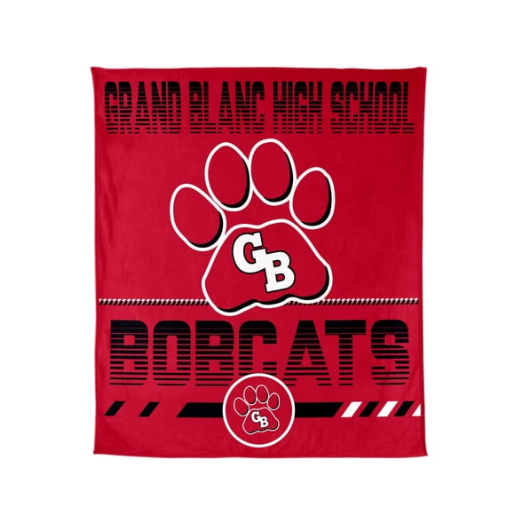Logo Brands Grand Blanc High School 60"x70" Super Plush Blanket