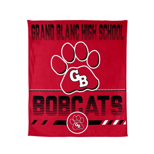 Logo Brands Grand Blanc High School 60"x70" Super Plush Blanket