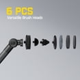 thumbnail image 6 of Fanttik Dual-Speed Electric Scrubber with 6 Brush Heads, 6 of 8