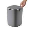 thumbnail image 4 of EKO Morandi Motion Sensor Trash Can, Matte Black (3.17Gal, 12L), 4 of 6