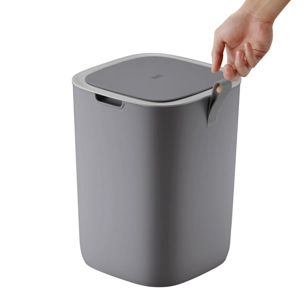 EKO Morandi Motion Sensor Trash Can, Matte Black (3.17Gal, 12L
