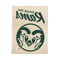 thumbnail image 2 of Logo Brands Colorado State Rams Luxe Dreams Throw, 60" x 80", 2 of 6
