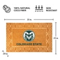 thumbnail image 3 of Logo Brands Colorado State Rams Coir Outdoor Mat, 3 of 3
