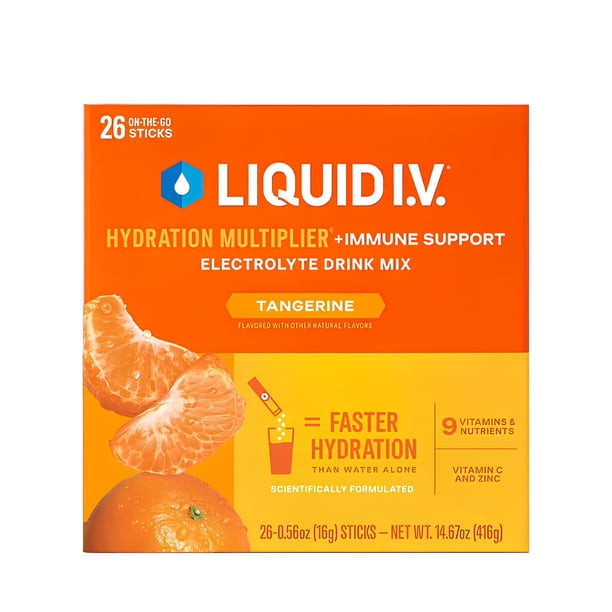 Liquid I.V. Hydration Multiplier Electrolyte Powder Immune Support