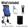 thumbnail image 5 of Westinghouse 1.7 in. 15 Amp Electric Wood Chipper and Shredder, 5 of 10