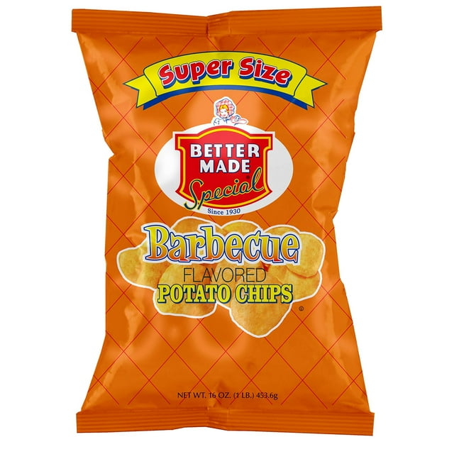 Better Made BBQ Potato Chips, 16 oz.