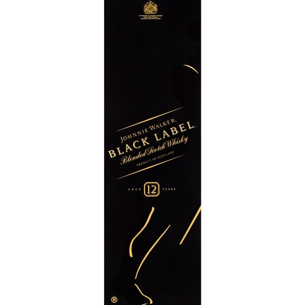 Johnnie Walker Black Label Blended Scotch Whisky 1L - Samsclub.com