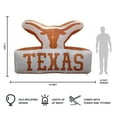 thumbnail image 4 of Logo Brands Texas Longhorns Pre-Lit 7’x10’ Team Inflatable, 4 of 6