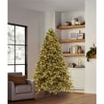 thumbnail interactive-video image 1 of Member's Mark 7.5' Pre-Lit Fraser Fir Downswept Christmas Tree, 1 of 12